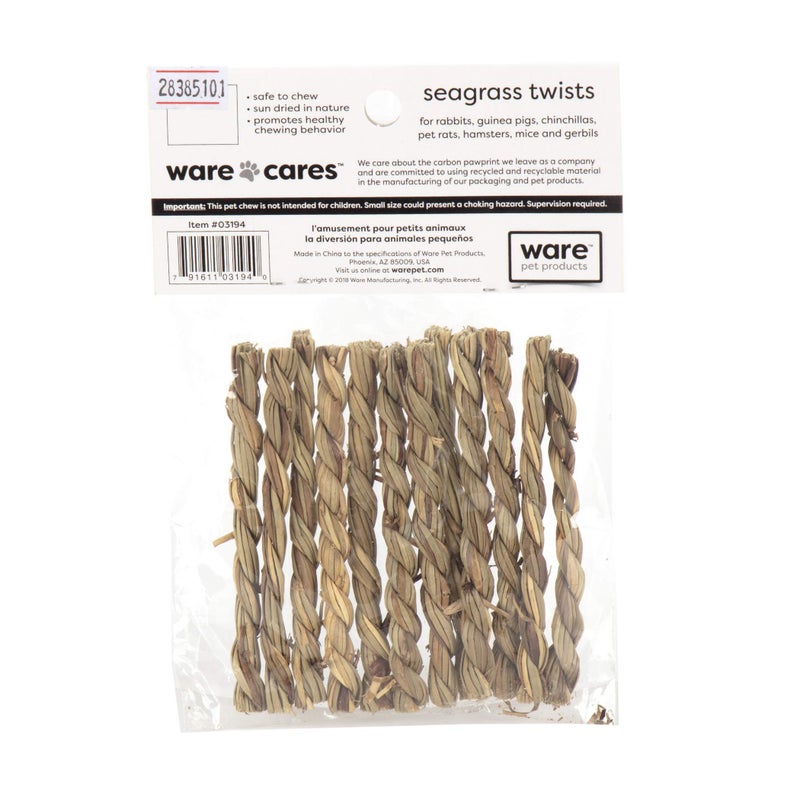 Ware Manufacturing Ware Sundried Seagrass Twists Small Pet Chews, 12 Twists Per Pack (72 Pack) - Image 2
